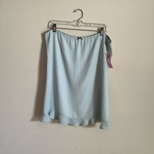 Preview Collection Powder Blue Skirt NWT